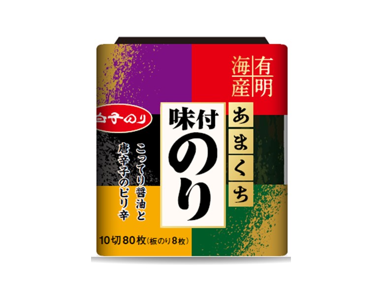 R甘口味付のり卓上　10切80枚