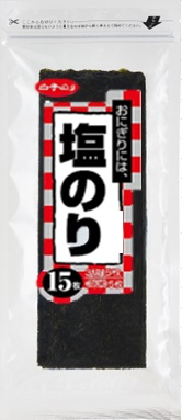 K塩のりおにぎり3切15枚